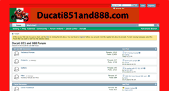 Desktop Screenshot of ducati851and888.com